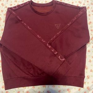 Red Guess sweater